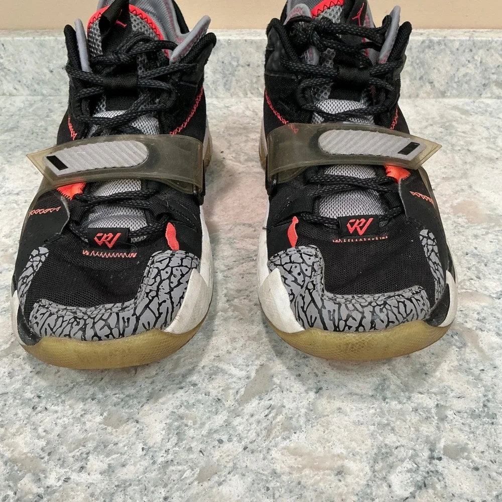 Jordan Basketball Shoes Westbrook One Take 12 Black Elephant Print CD3003-006